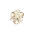 14K Gold Mikimoto Akoya Pearl Brooch Circa 1960