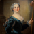 18th C. Portrait of Noblewoman – Antique Painting Circa 1760 closeup