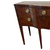 18th Century American Federal Mahogany Sideboard left front closeup