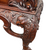 18th Century Irish George II Mahogany Console Table closeup leg