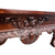 18th Century Irish George II Mahogany Console Table closeup carvings