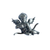 Vintage Sterling Silver Cupid Pin