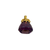 Antique Art Nouveau 14 K Gold And Amethyst Fob Circa 1900