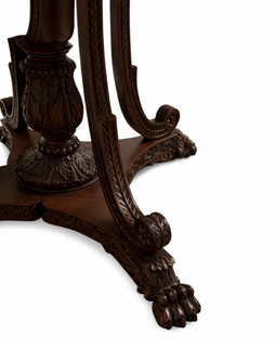 Anglo-Indian Trade Carved Center Table C. 1820