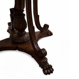 Anglo-Indian Trade Carved Center Table C. 1820