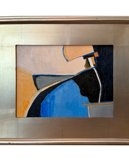 Anne Darby Parker Abstract Oil Painting Charleston SC in frame