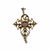 Back view of Antique Krementz 14 K Gold Amethyst And Seed Pearl Lavier Pendant