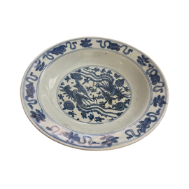 Chinese Ming Porcelain Blue And White Porcelain Bowl 17th Century