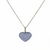 Effy 14K Gold Blue Chalcedony Blue Heart Pendant Necklace