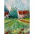 Bright floral landscape oil on canvas by Ardissonne