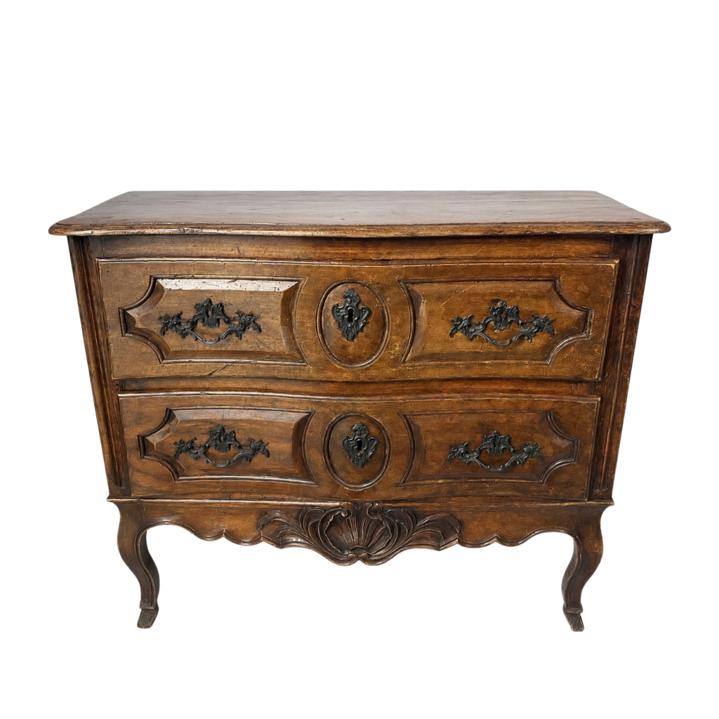 18th Century French Louis XV Walnut Chest
