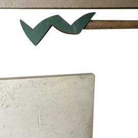 Choong - Sup Lim Modern Painting Sculpture closeup view 1