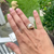Vintage 14K Gold Diamond and Mabe Pearl Ring