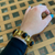 Early Victorian Pinchbeck Gold & Cabochon Garnet Paste Link Bracelet