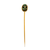 Egyptian Revival 14 K Gold Scarab Stick Pin C 1880 another view
