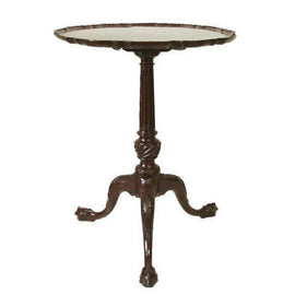 English George III Mahogany Pie Crust Table 1770