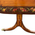 English Regency Painted Satinwood Sofa Table Circa 1810 closeup feet