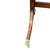 English Regency Painted Satinwood Sofa Table Circa 1810 leg closeup 2