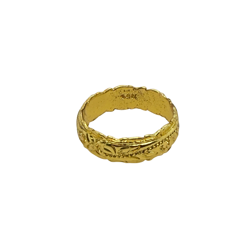18 K Gold Band Ring