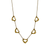 Elsa Peretti Tiffany & Co 18 K Gold Open Heart Necklace