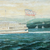 J Clark City of Catskill Steamship Oil on Panel closeup flag