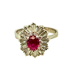 Gold Ruby Ring