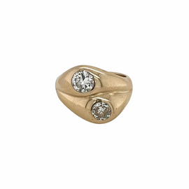 14K Gold and Diamond Vintage Ring by Rosenthal & Kaplan