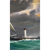 Mid‑century maritime schooner artwork signed Soldwedel