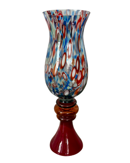 Monumental Italian Glass Vase Circa 1970 another full view