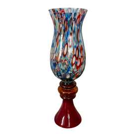 Monumental Italian Glass Vase Circa 1970 another full view