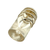 Rare Tiffany snake‑form sterling perfume bottle angled view from the bottom