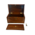Rosewood tea caddy with glowing patina