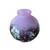 Schneider Purple Mottled Glass Vase Circa 1920 full view