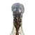 Continental Art Nouveau Silver And Cut Crystal Claret Jug Circa 1880