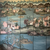 Six Panel Chinoiserie Wallpaper Screen Attributed to Gracie closeup of center