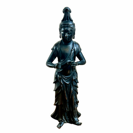 18th Century Japanese Bronze Standing Figure