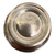 Underside of Georg Jensen sterling silver salt showing Georg Jensen Sterling Denmark 235 D hallmark