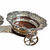 Victorian Plated Silver Wine Trolley Circa 1880 closeup view of other end
