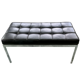 Vintage Florence Knoll Bench Circa 1970 length view