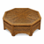 Full view of Vintage Moroccan Octagonal Hardwood Coffee Table