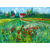 Yolanda Ardissonne “Poppies” impressionist landscape with cottage