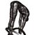 Modernist bronze sculpture with spiral form and gymnastic figures