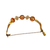 Antique 14 K Gold And Coral Bracelet