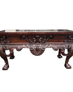 18th Century Irish George II Mahogany Console Table