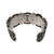 mexican modernist 980 silver cuff with ws hallmark