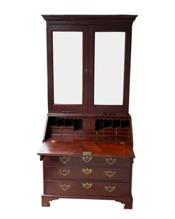 18th Century George III Mahogany Secretary