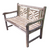 Chuppendale Style Teak Bench