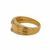 18K Gold Diamond, Ruby, Sapphire & Emerald Ring By Levian another side view