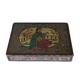 19th C. Continental Painted Box