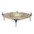 19th C. Continental Silver Footed Oval Lobed Center Bowl